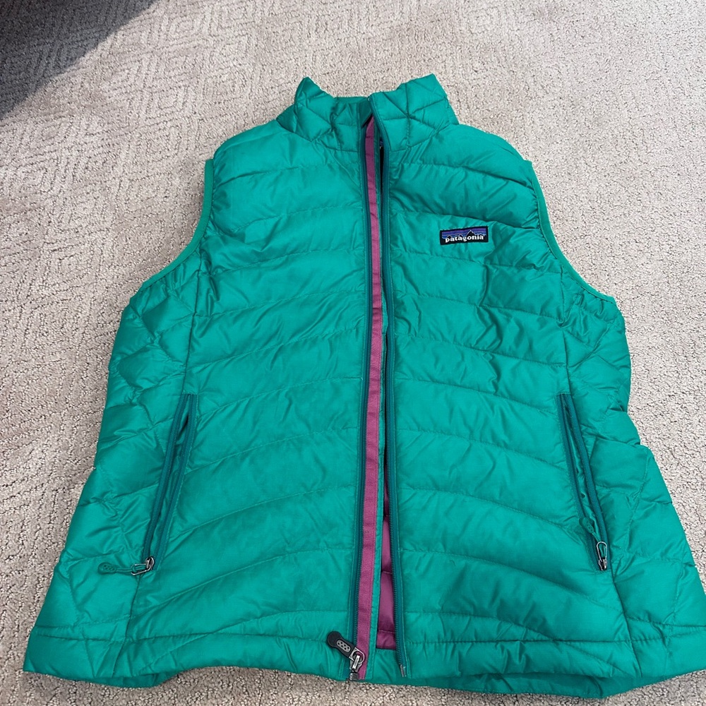 Patagonia Kids' Green Puffer Vest